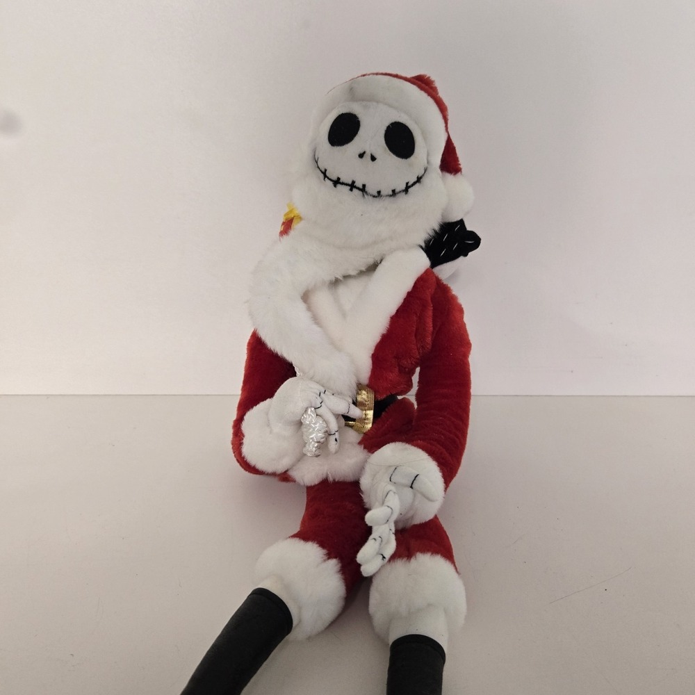 Disney "Santa Jack w/ Toy Bag 18" Nightmare Before Christmas Plush Touchstone